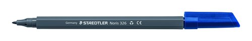 STAEDTLER - ROTULADOR FIBRA 326 NORIS CLUB GRIS (Ref.326-8)