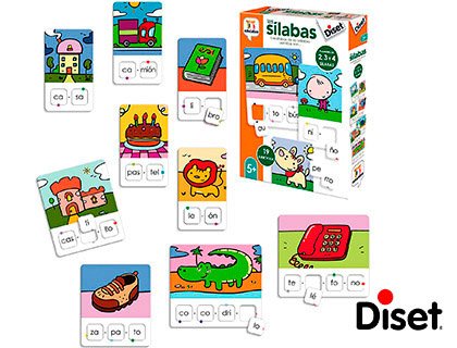 DISET - Juego didactico las silabas (Ref. 68962)