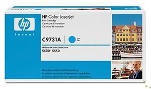 HP ( HEWLETT PACKARD ) - Toner Laser ORIGINALES 645A Cyan 12.000pg (Ref.C9731A)
