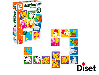 DISET - Juego educativo domino animals (Ref. 68956)