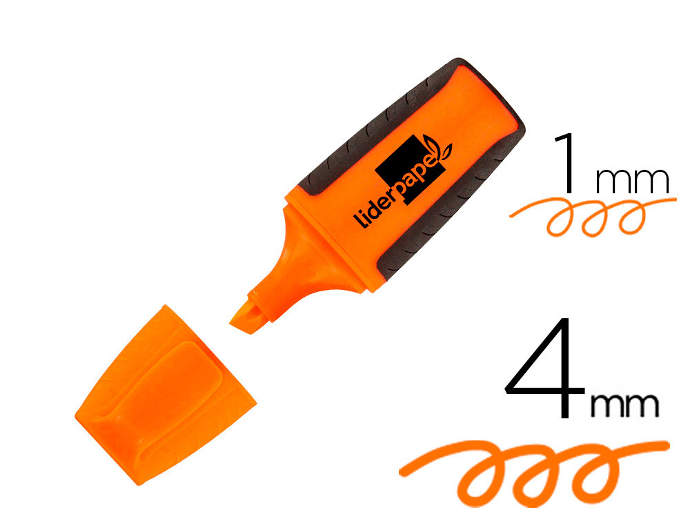 LIDERPAPEL - ROTULADOR MINI FLUORESCENTE NARANJA (Ref.RT03)
