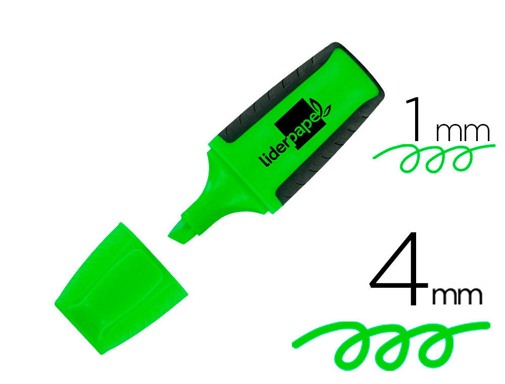 LIDERPAPEL - ROTULADOR MINI FLUORESCENTE VERDE (Ref.RT05)