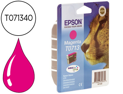 EPSON - Cartuchos ORIGINALES Inyección De Tinta INY MAG 5,5ML T071 (Ref.C13T07134012)