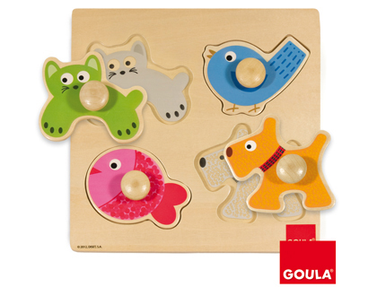 DISET - PUZZLE ANIMALES DOMESTICOS (Ref.53116)