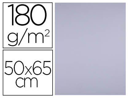 LIDERPAPEL - CARTULINA 50X65 CM 180G/M2 LILA PAQUETE DE 25 (Ref.CX64)
