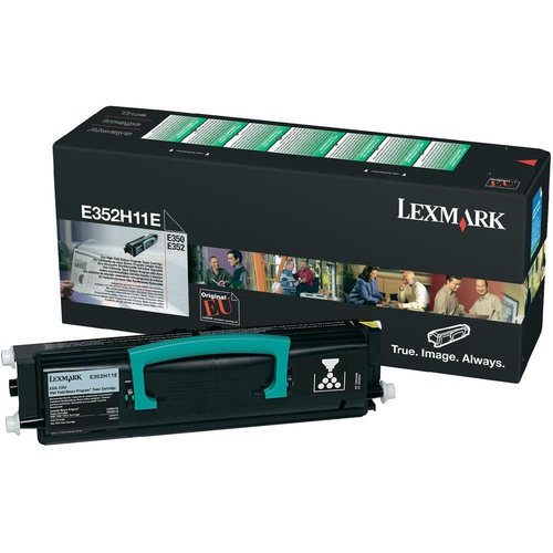 LEXMARK - Toner Laser ORIGINALES Negro (Ref.E352H11E)