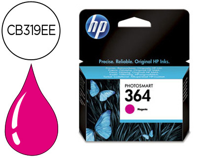 HP ( HEWLETT PACKARD ) - Cartuchos ORIGINALES Inyección De Tinta 364 Magenta (Ref.CB319EE#ABE)