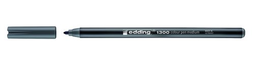 EDDING - Rotulador punta redonda 3mm gris (Ref.1300-12)