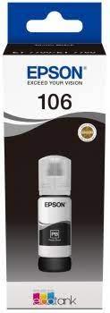 EPSON - Ink-jet 106 ecotank photo negro ink bottle et-7700 / et-7750 (Ref. C13T00R140)