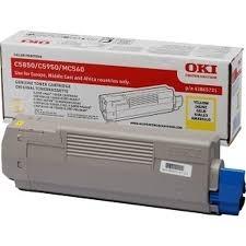OKI - Toner Laser ORIGINALES Amarillo tipo C11 C5850/5950 6.000 pg (Ref.43865721)