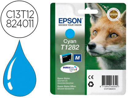 EPSON - Cartuchos ORIGINALES Inyección De Tinta INY CI 3,5ML T128 (Ref.C13T12824012)