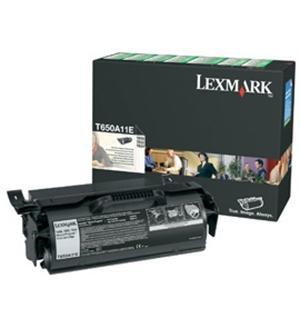 LEXMARK - Toner Laser ORIGINALES T650/T652/T654 NEGRO RETORNABLE - 7.000 PAG - (Ref.OT650A11E)