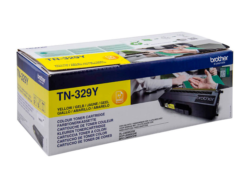 BROTHER - Toner Laser ORIGINALES TN-329Y Amarillo 6.000pg (Ref.TN329Y)