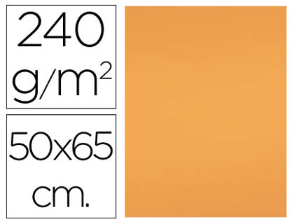 LIDERPAPEL - CARTULINA 50X65 CM 240 G/M2 NECTARINA (Ref.CT55)