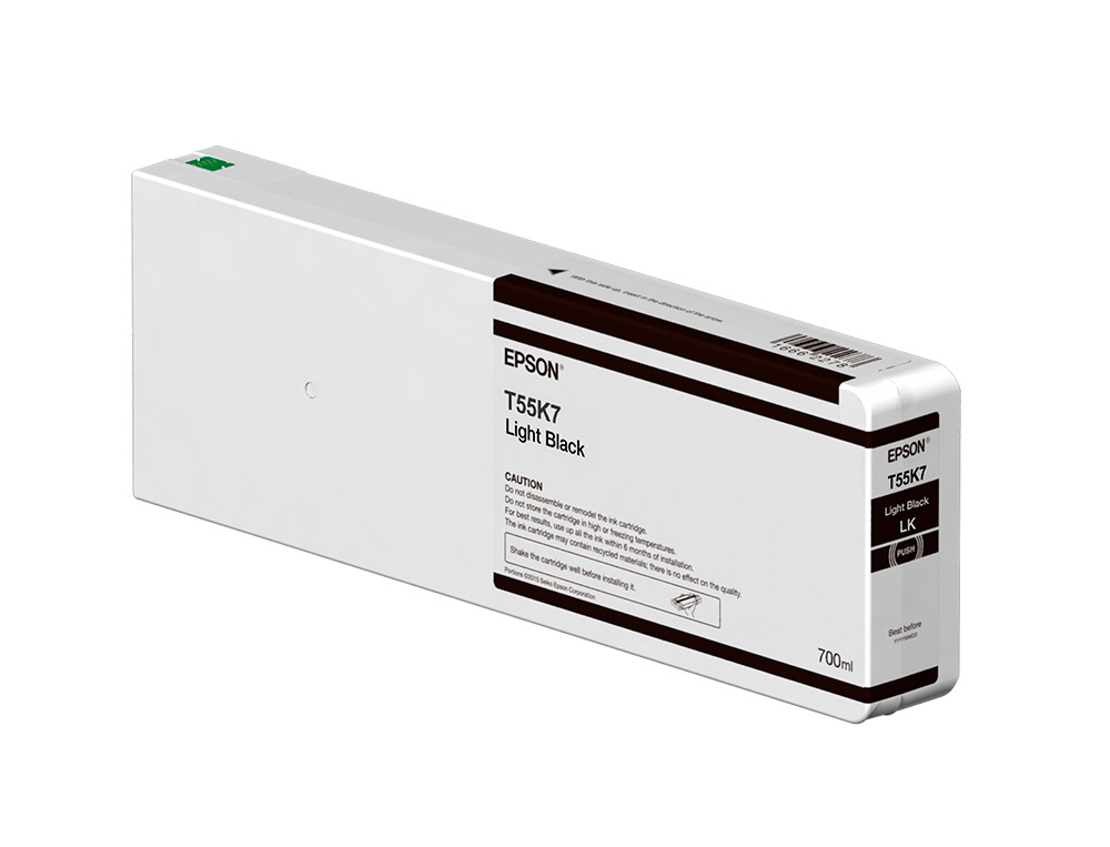 EPSON - Ink-jet gf surecolor serie sc-p gris ultrachrome hdx/hd 700ml (Ref. C13T804700)