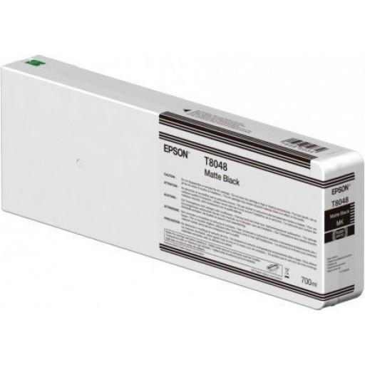 EPSON - Ink-jet gf surecolor serie sc-p negro matte ultrachrome hdx/hd 700ml (Ref. C13T804800)