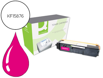 Q-CONNECT - Toner Laser COMPATIBLES BROTHER TN325M HL-4140CN / 4150CDN / 4570CDW / 4570CDWT / DCP 9055CD MAGENTA 3.500 PAG (Ref.KF15876)