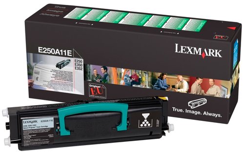 LEXMARK - Toner Laser ORIGINALES NEGRO 3,5K (Ref.E250A11E)