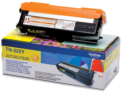 BROTHER - Toner Laser ORIGINALES AMARILLO 3,5K (Ref.TN-325Y)