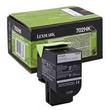 LEXMARK - Toner Laser ORIGINALES 702HK Negro (Ref.70C2HK0)