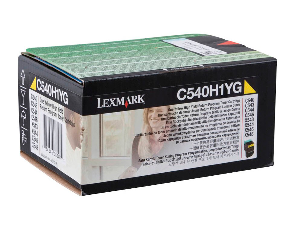 LEXMARK - Toner Laser ORIGINALES Amarillo (Ref.C540H1YG)