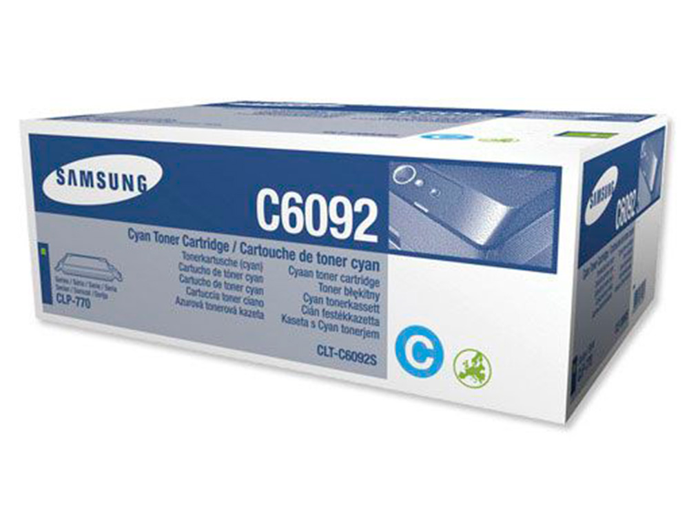 SAMSUNG - Toner Laser ORIGINALES C6092S Cyan 49976 (Ref.CLT-C6092S/ELS)
