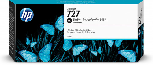 HP ( HEWLETT PACKARD ) - Ink-jet designjet t1500/t920 negro foto n 727/1000 paginas (Ref. F9J79A)