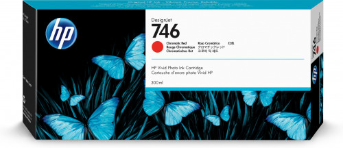 HP ( HEWLETT PACKARD ) - Ink-jet n 746 300-ml chromatic red /dnj z6/1000 paginas (Ref. P2V81A)