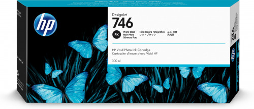 HP ( HEWLETT PACKARD ) - Ink-jet n 746 300-ml photo negro /dnj z6/1000 paginas (Ref. P2V82A)