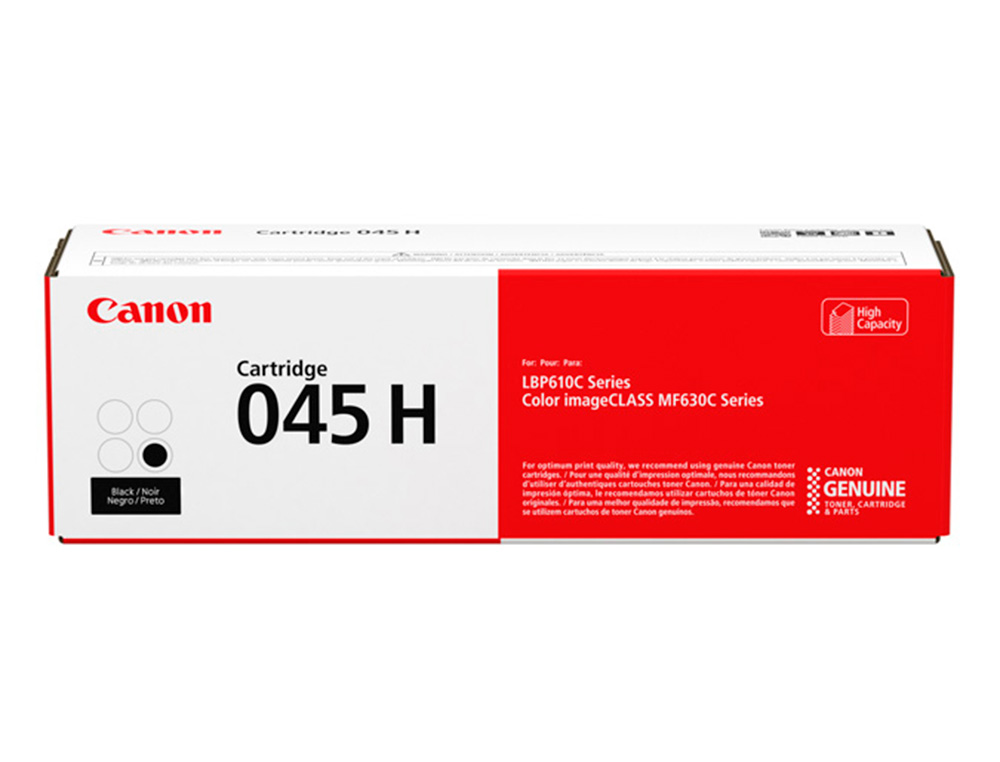 CANON - TONER 045MHBK NEGRO LBP-611/613 () (2.800 PÁG.) (Ref.1246C002)
