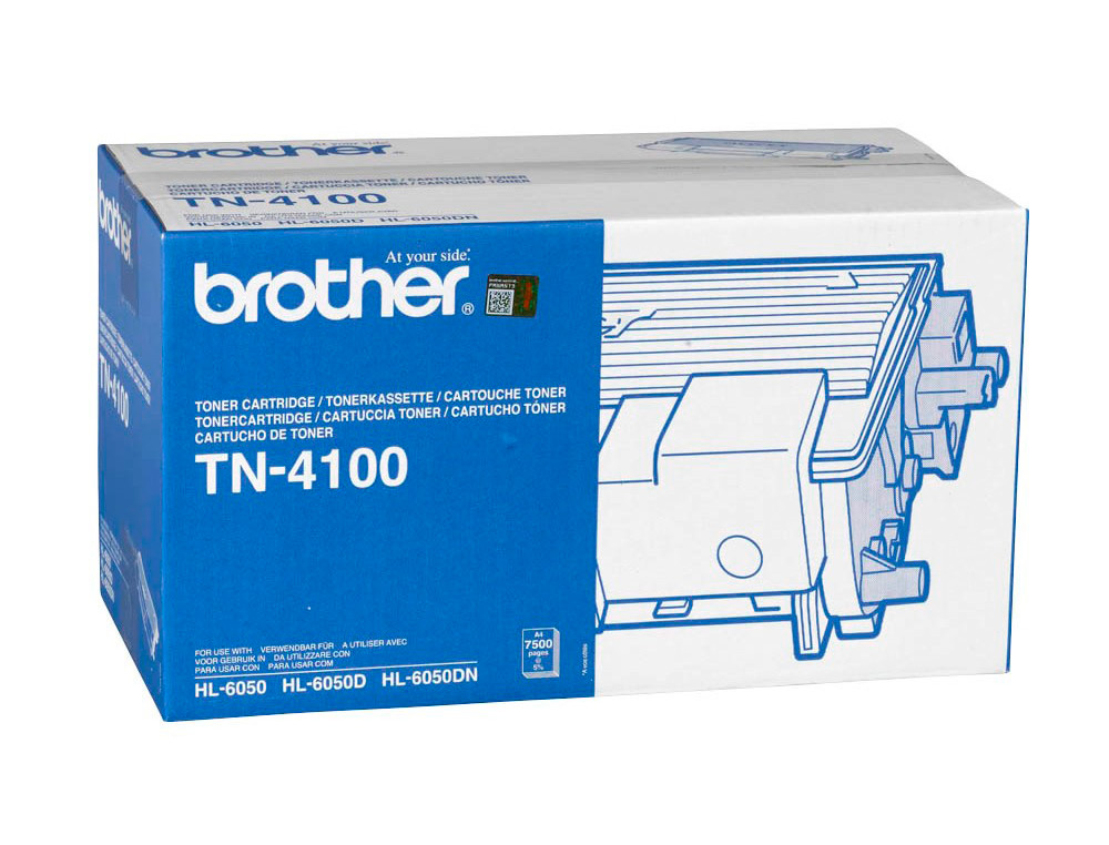 BROTHER - Toner Laser ORIGINALES TN-4100 Negro 7.500 pg (Ref.TN4100)