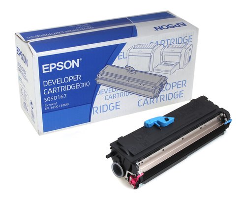 EPSON - Toner Laser ORIGINALES Developer Cartrige S050167 Negro 3.000 pg (Ref.C13S050167)
