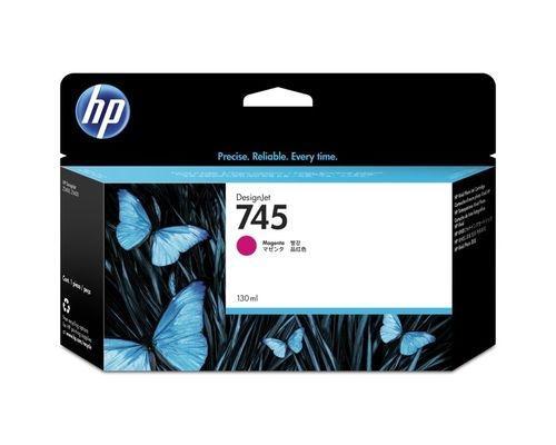 HP ( HEWLETT PACKARD ) - 745 130-ml Cartuchos ORIGINALES Inyección De Tinta Magenta (Ref.F9J95A)