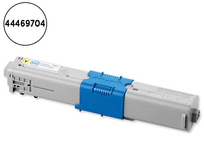 OKI - Toner Laser ORIGINALES Amarillo (Ref.44469704)