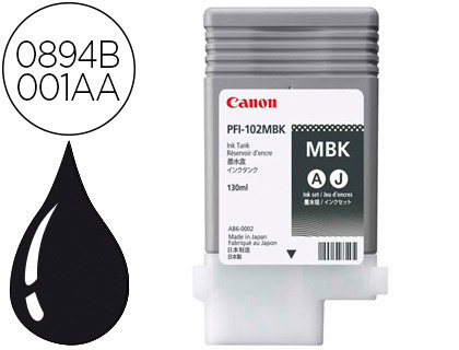 CANON - Cartuchos ORIGINALES Inyección De Tinta INY PFI102MB NG MT (Ref.0894B001AA)