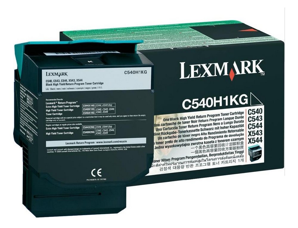 LEXMARK - Toner Laser ORIGINALES Negro (Ref.C540H1KG)