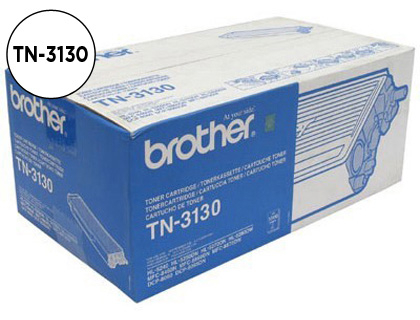 BROTHER - Toner Laser ORIGINALES TN-3130 Negro 3.500pg 317381 (Ref.TN3130)