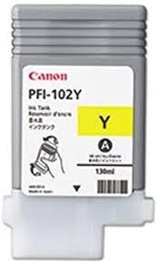CANON - Cartuchos ORIGINALES Inyección De Tinta PFI-102Y AM (Ref.0898B001AA)