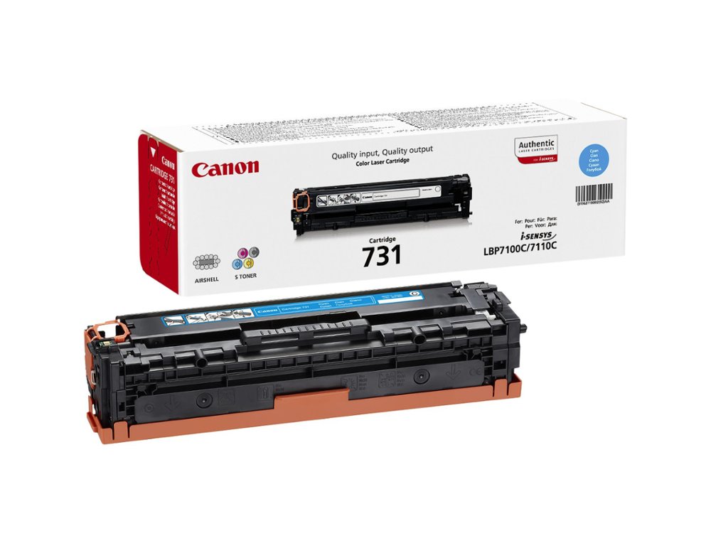 CANON - Toner Laser ORIGINALES 731 C CYAN (Ref.6271B002)