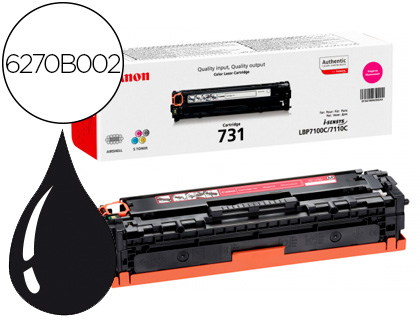 CANON - Toner Laser ORIGINALES 731 MG (Ref.6270B002)
