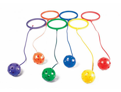 AMAYA - Juego pelota con asa largo de la cuerda 29 cm (Ref. 610710)