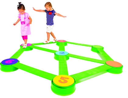 AMAYA - Pasillo islas con 7 bases 10 puentes material antideslizante (Ref. 412241)