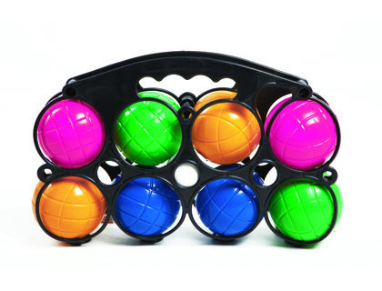 AMAYA - Petanca de plastico 8 bolas con boliche (Ref. 610139)