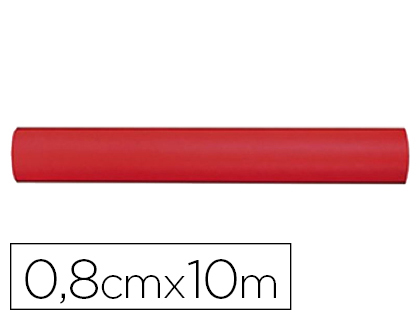 APLI - MATERIAL EFECTO TELA DRESSY BOND ROLLO 80 CM X 10 M ROJO (Ref.16583)