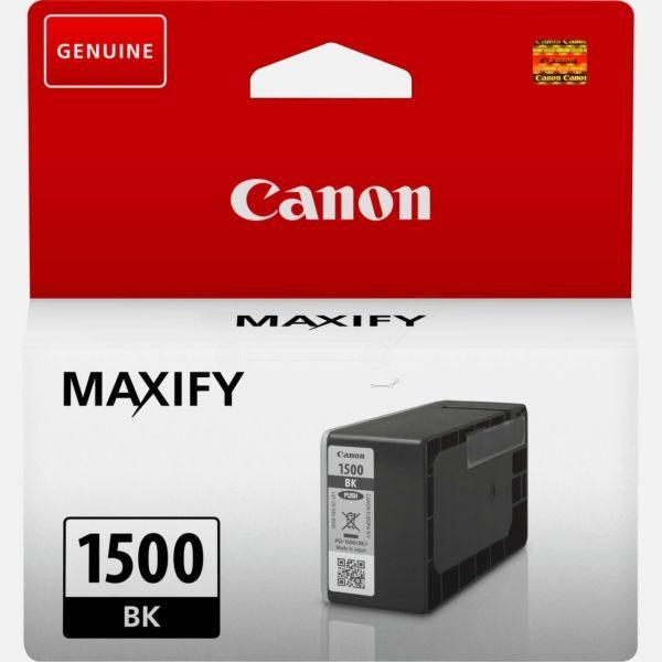 CANON - Cartuchos ORIGINALES Inyección de Tinta PGI1500 K - MB2050 / MB2150 / MB2155 / MB2350 / MB2750 / MB2755 NEGRO (Ref.9218B001)
