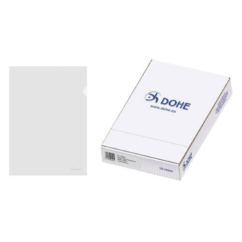 DOHE - DOSSIER UÑERO A4 CRISTAL -100U- (Ref.90591)