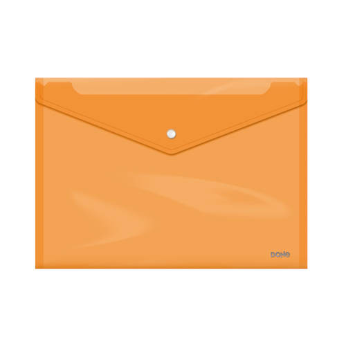 DOHE - SOBRE BROCHE P.P. FOLIO NARANJA -10U- (Ref.91478)