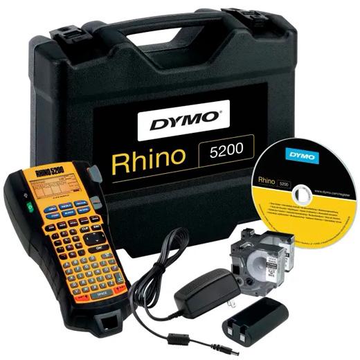 DYMO - RHINO ETIQUETADORA - ROTULADORA ELECTRÓNICA PORTÁTIL 5200 + CON MALETÍN (Ref.S0841400)