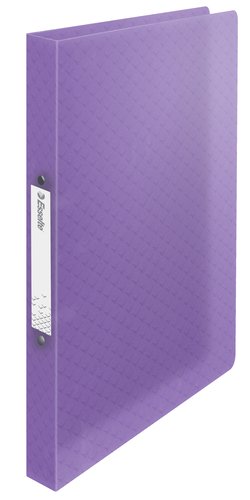 ESSELTE - CARPETA 2 ANILLAS 25 MM DIN A4 COLOUR ICE POLIPROPILENO COLOR ALBARICOQUE (Ref.626241)