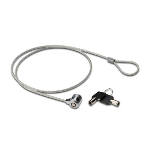 EWENT - Cable de seguridad para portatil con 2 llaves longitud 1,5 mt (Ref. EW1242)